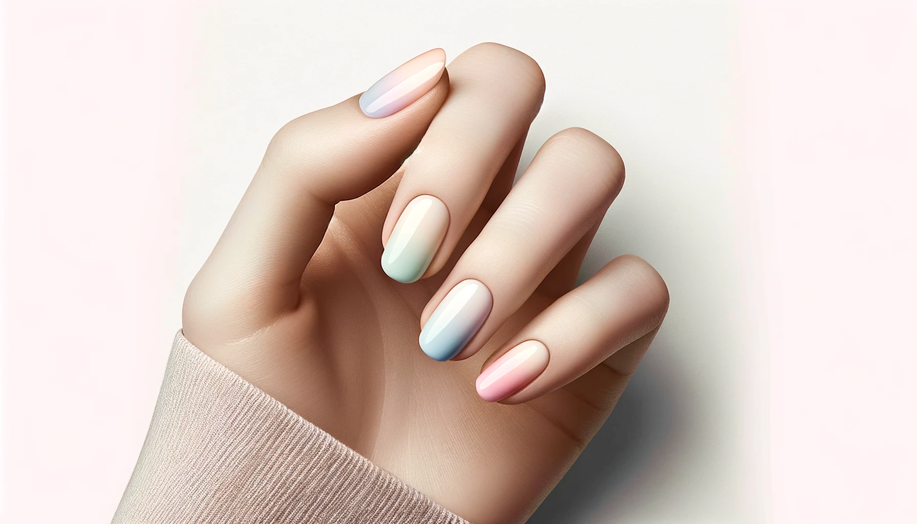 Trendy manicure - Pastelowy Gradient