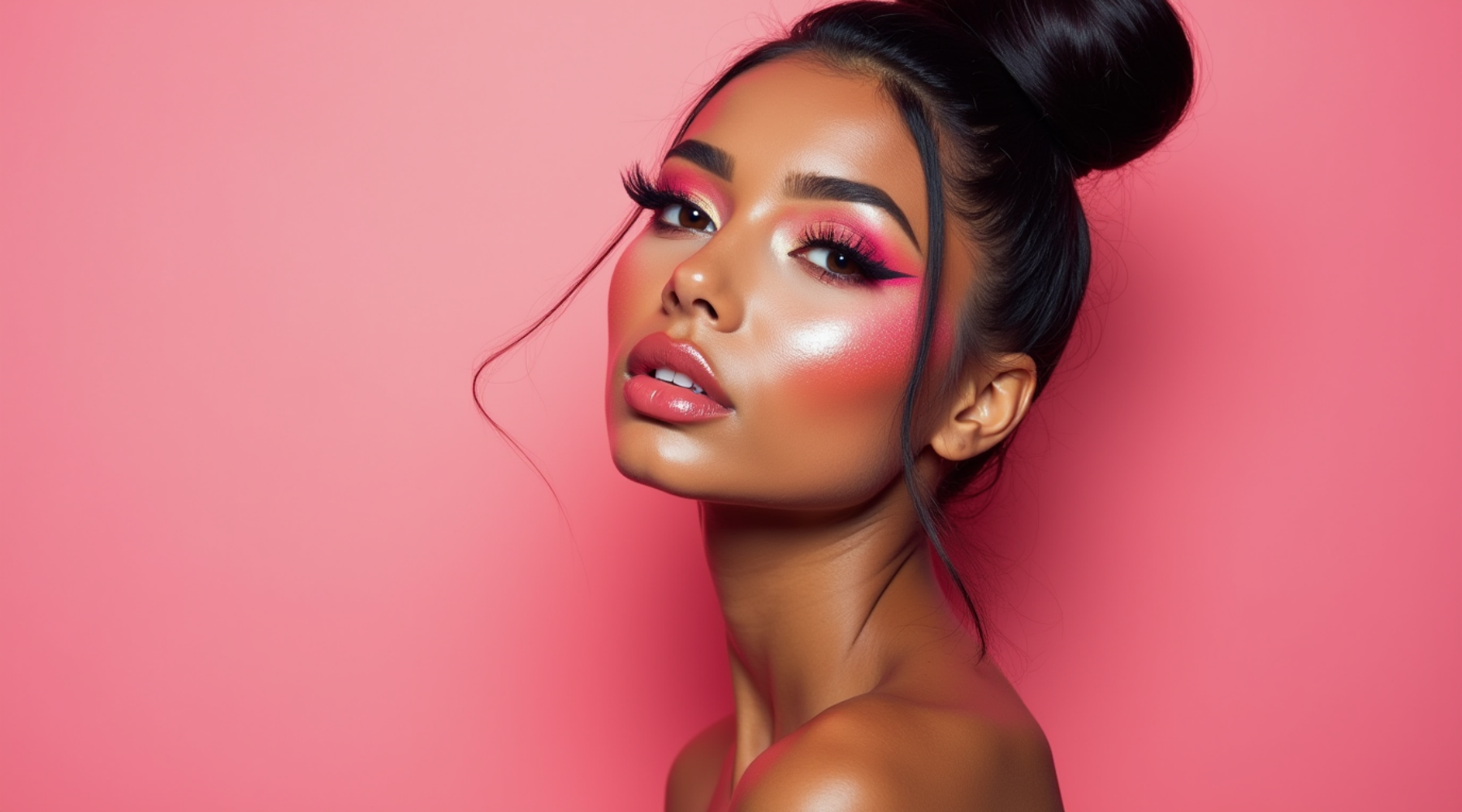 Viralowe makijaże Euphoria look, Dopamine makeup i Ultra-glam : jak je odtworzyć w codziennej wersji?