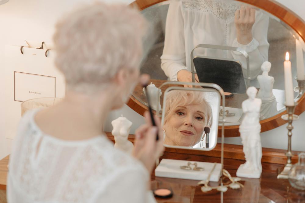 makeup application